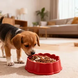 Comedero y bebedero 2 en 1 antideslizante para perros y gatos
