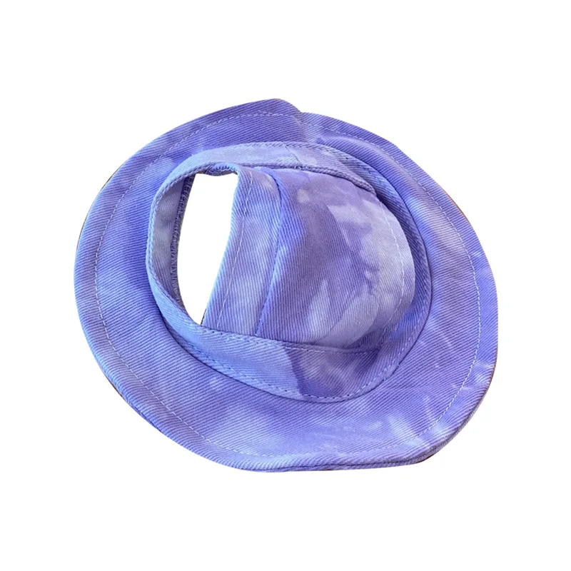 Gorro de béisbol ajustable con agujeros para las orejas para perros medianos y pequeños, gorro para el sol para gatos, suministros para sombreros al aire libre, 1 ud. - imagen 5