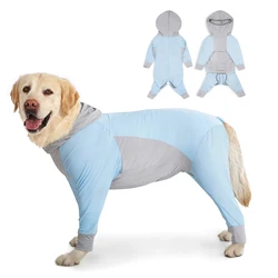 Chaleco refrigeración verano para perros grandes – Capucha UV y secado rápido