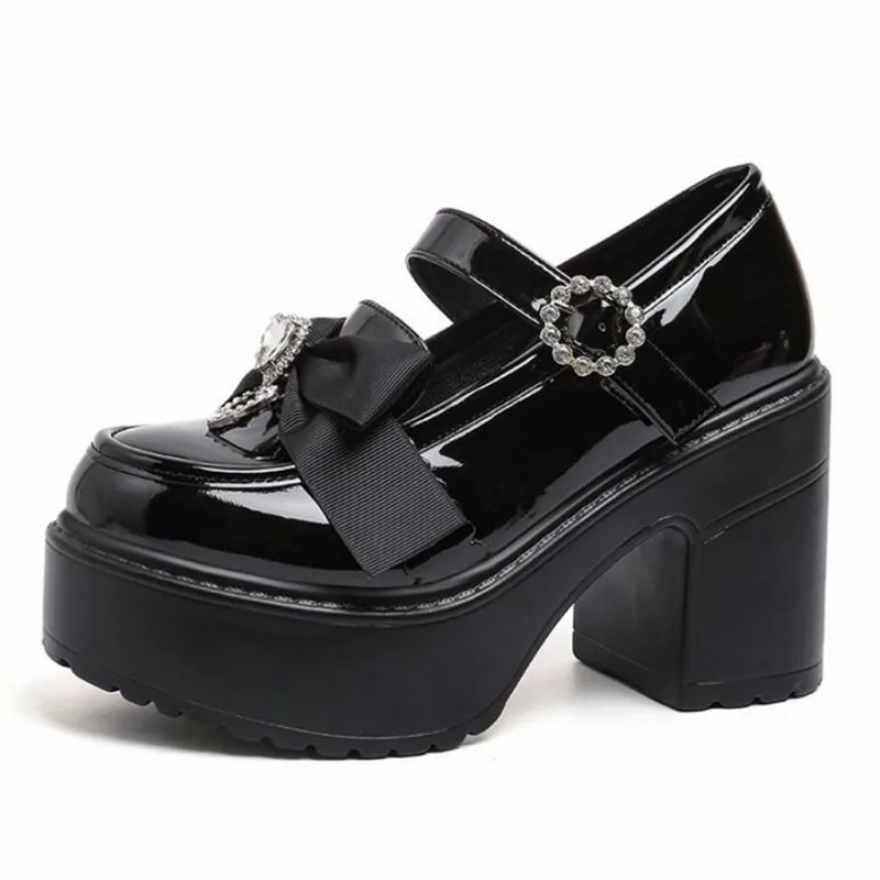 Zapatos Mary Jane suela gruesa para perros mini – Estilo otoñal