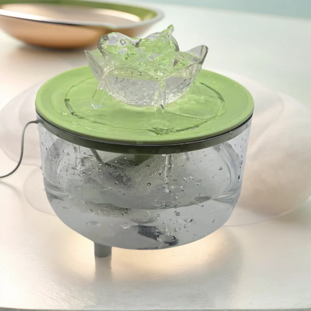 Nueva fuente de agua USB para gatos, filtro automático, bebedero transparente para gatos, dispensador de agua de filtrado de recircular antiseco con bomba - imagen 5