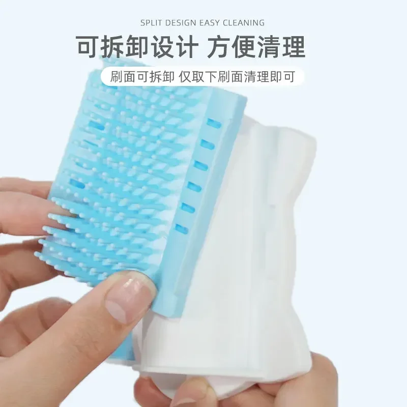 Cepillo de aseo para mascotas, rascador de esquina, peine de automasaje, juguete, protectores de muebles para mascotas de piel larga y corta - imagen 2