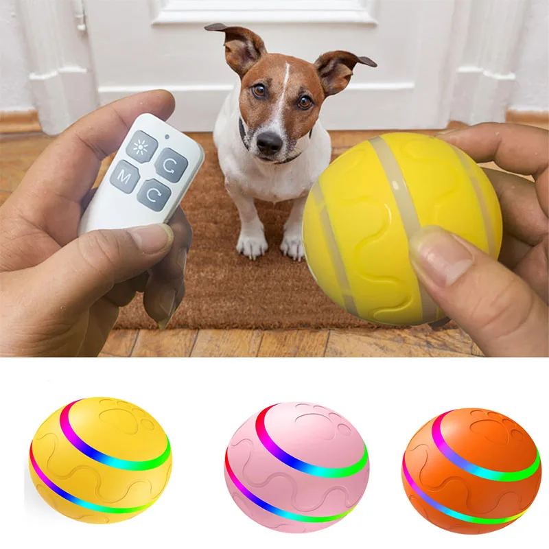 Pelota interactiva inteligente para perros - vista principal del producto