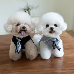 Chaleco invierno perro pequeño con bufanda térmica – Suéter abrigado