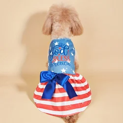 Disfraz americano con lazo para perro y gato – Fiesta nacional