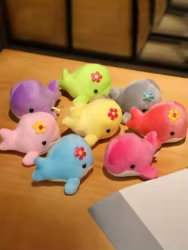Peluche ballena interactivo para gatos y perros – Alivio estrés