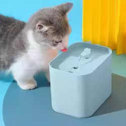 Fuente de agua automática para mascotas con circulación ciautomática, dispensador continuo de flujo fresco para gatos y perros con diseño de bomba silenciosa