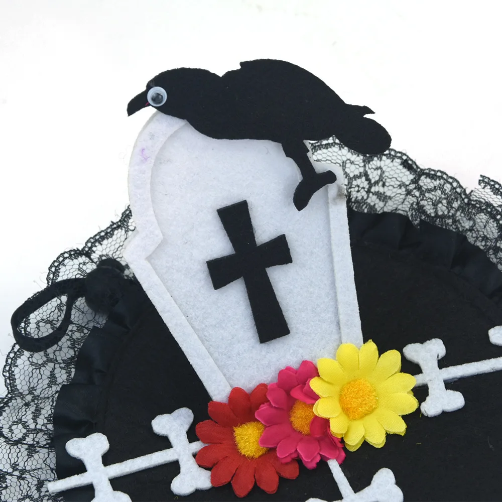 Nuevo Sombrero para perro de Halloween, lápida, murciélago, accesorios para mascotas, vestido para perros y gatos, suministros para mascotas - imagen 3