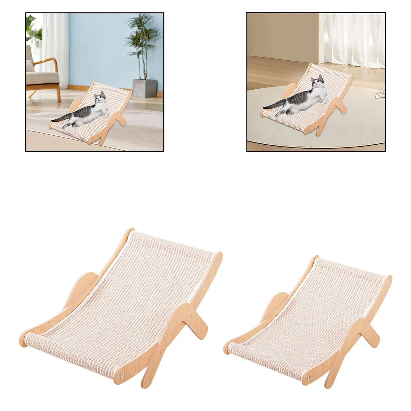 Sisal Cat Scratcher Bed Wear Resistant for Grinding Claw Furniture Protector