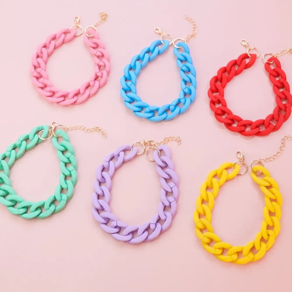 Collar cadena resina para Bully y perros grandes – Tono dorado
