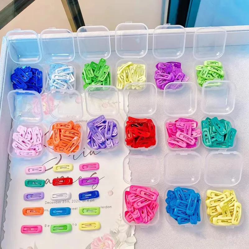 Mini horquilla coreana de 2cm colorida para mascotas, pinzas para el pelo para gato, perro, adorno para mascotas, regalo, accesorios para el cabello para perros - imagen 3