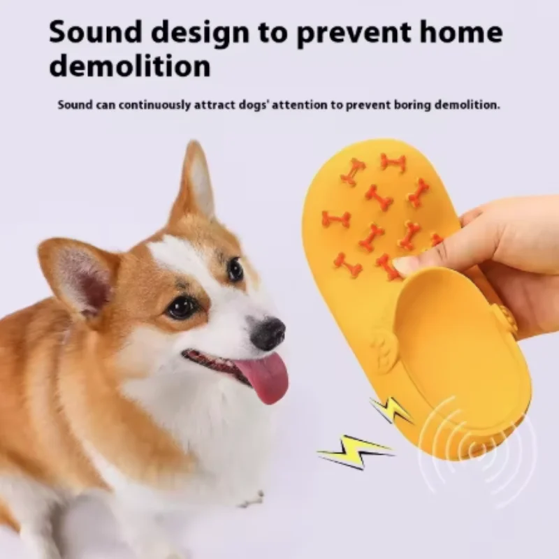 Juguete masticable perros zapatilla limpia dientes pequeños y medianos - imagen 5