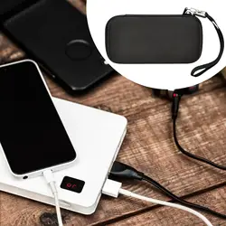 Accesorios electrónicos Estuche de transporte compacto EVA protección Estuche de transporte bolsa de cable portátil bolsa impermeable para auriculares teléfono