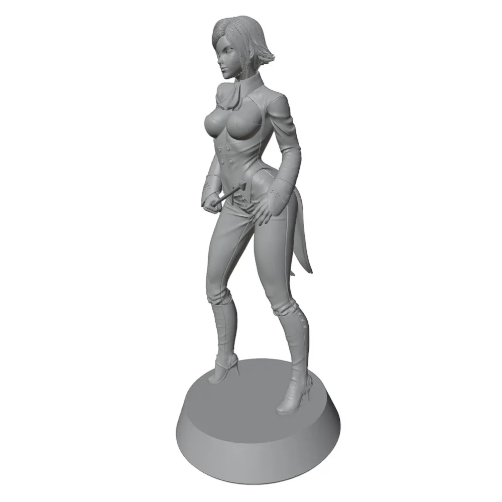 Kit modelo chica sexy resina impreso DIY 3D – Sin montar ni pintar