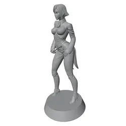 Kit modelo chica sexy resina impreso DIY 3D – Sin montar ni pintar