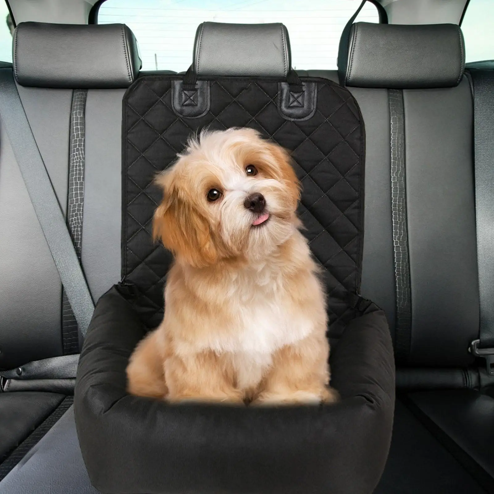 Dog Car Seats Travel Carrier Bed Seat Center Console Dog Seat Lightweight