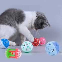Juguetes para gatos con cascabel – Bola de plástico sonora
