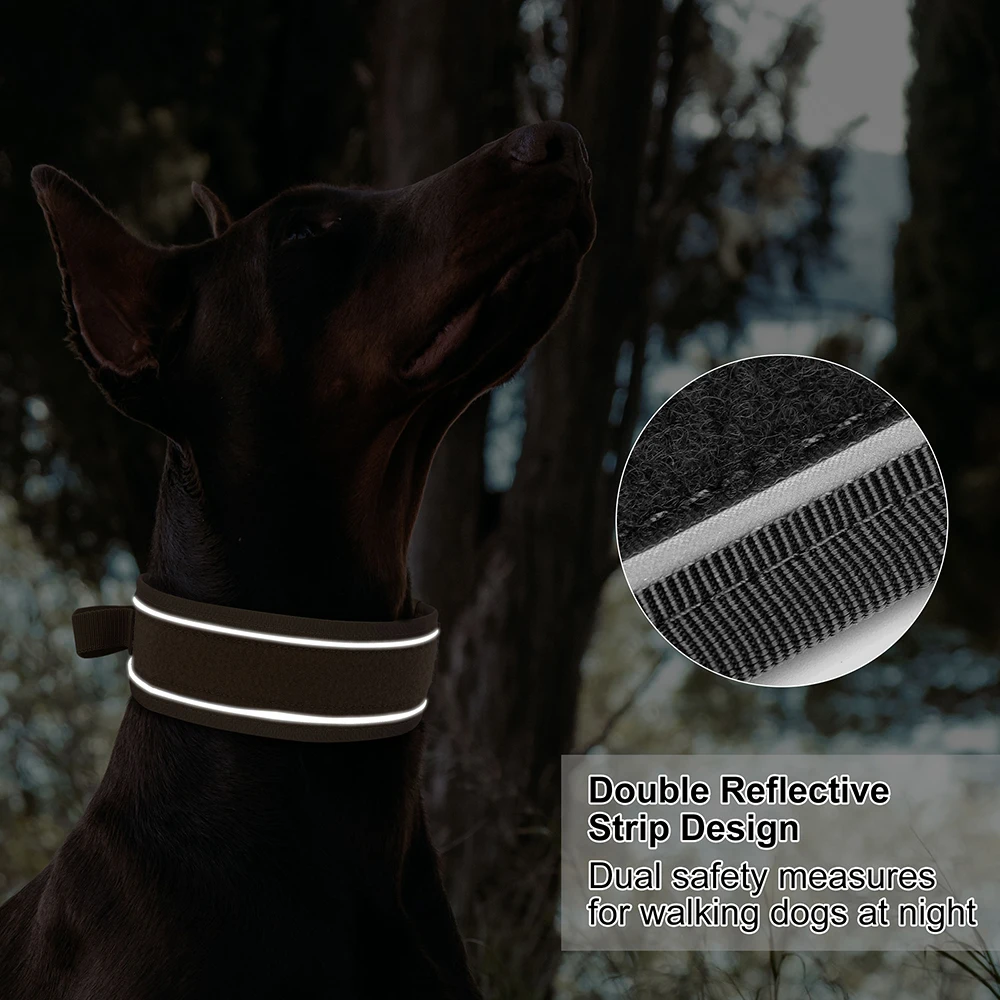 Collar táctico para perros – nylon ajustable, resistente y reflectante - imagen 5