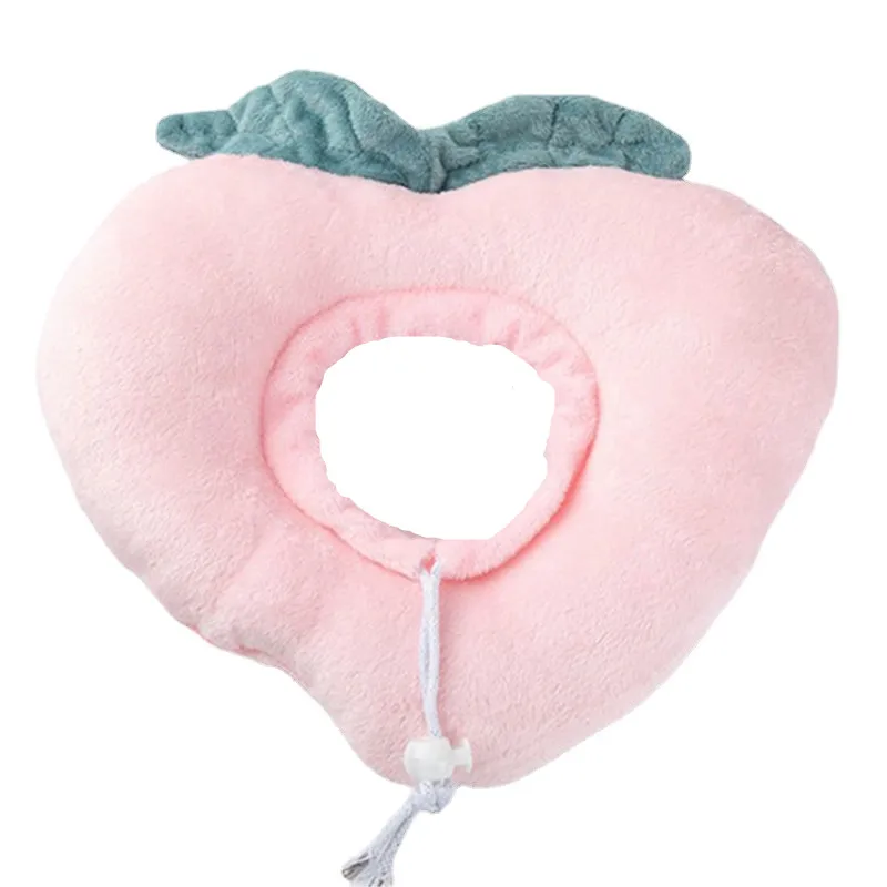 Collar para perro isabelino con forma de pan tostado ajustable, protección contra la cirugía antilamer, accesorio para el cuello de mascota para gatos y perros - imagen 2