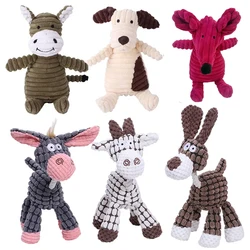 Juguete de peluche para perros - chirriante y resistente a mordidas