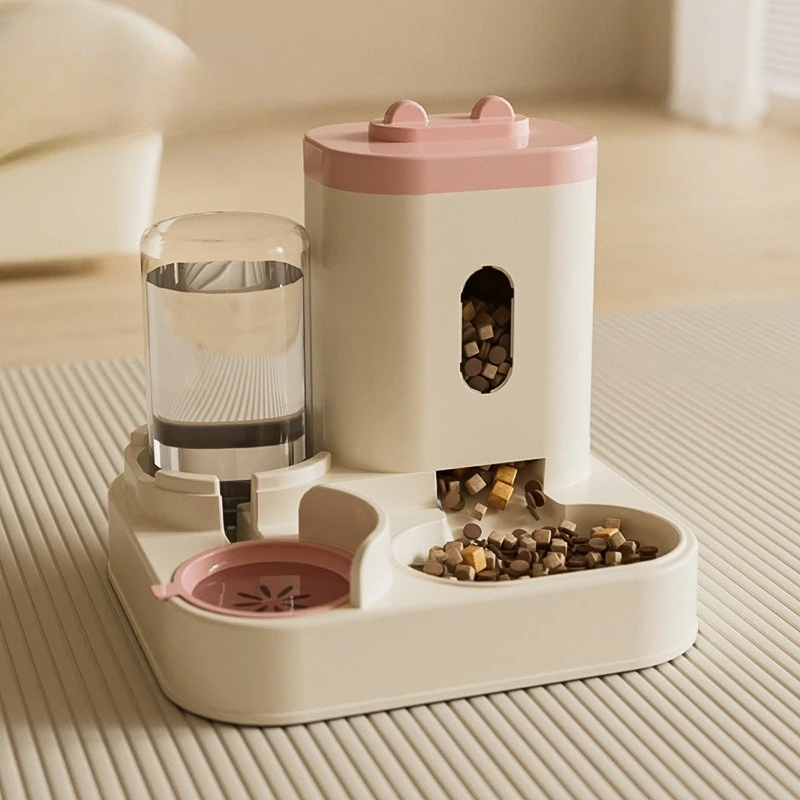 Pink Pet Feeders