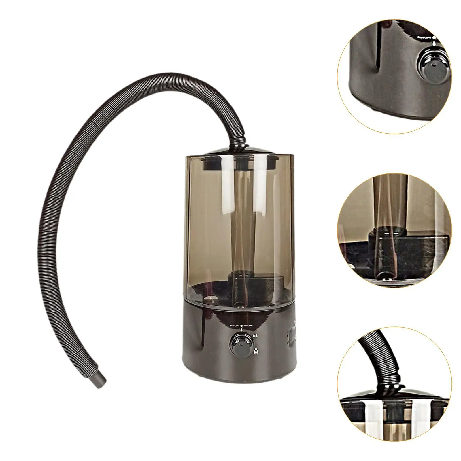 Reptile Humidifier with Tube US Adapter Reptile Mister Fogger Fog Machine for Vivarium Fruits and Vegetables Indoor Amphibians