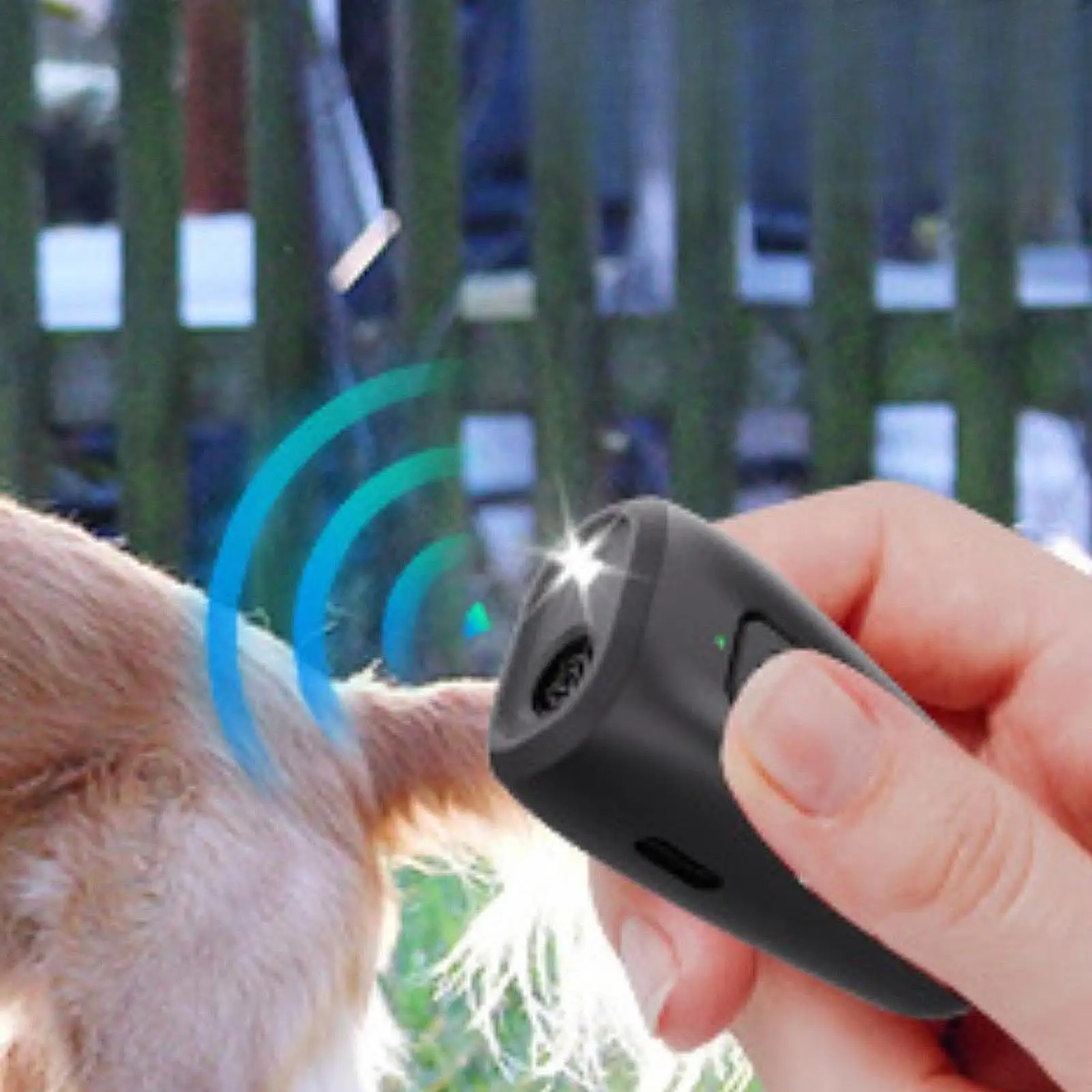 Ultrasonic Anti Barking Device Lightweight Effective Dog Barking Control Devices Dog Barking Train for Trips Outdoor Activities