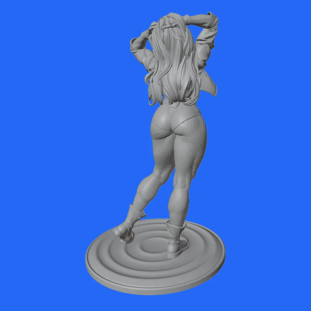 Kit modelo mujer artesanal 3D sin pintar para juegos rol y regalo - imagen 5