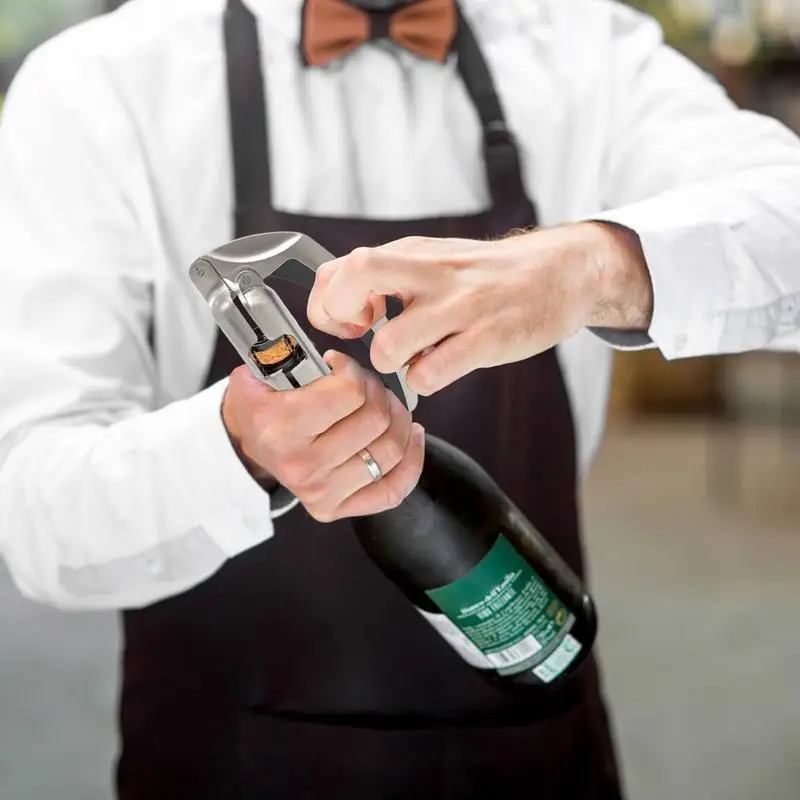 Sacacorchos profesional para vino, abridor de botellas de champán, extractor de corcho de vino brillante, sacacorchos para Bar en casa, Gadgets de cocina - imagen 2