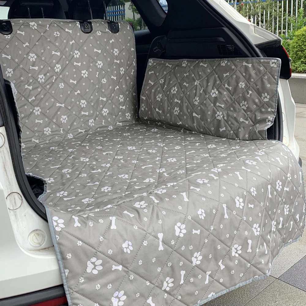 Forro de carga SUV impermeable para perros, alfombrilla para asiento de perros para SUV, sedanes, furgonetas, ajuste Universal de gran tamaño - imagen 2