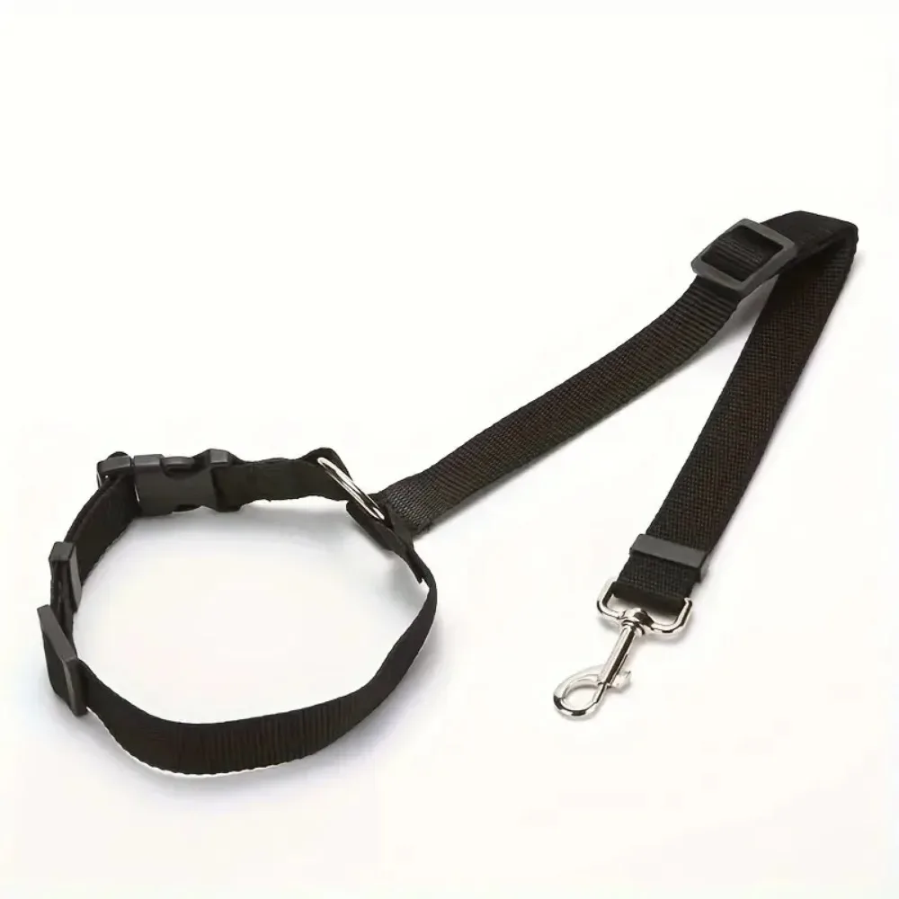 Cinturón de seguridad para perros y gatos, reposacabezas de coche, cuerda de seguridad ajustable, accesorios para perros pequeños, 1 ud. - imagen 4
