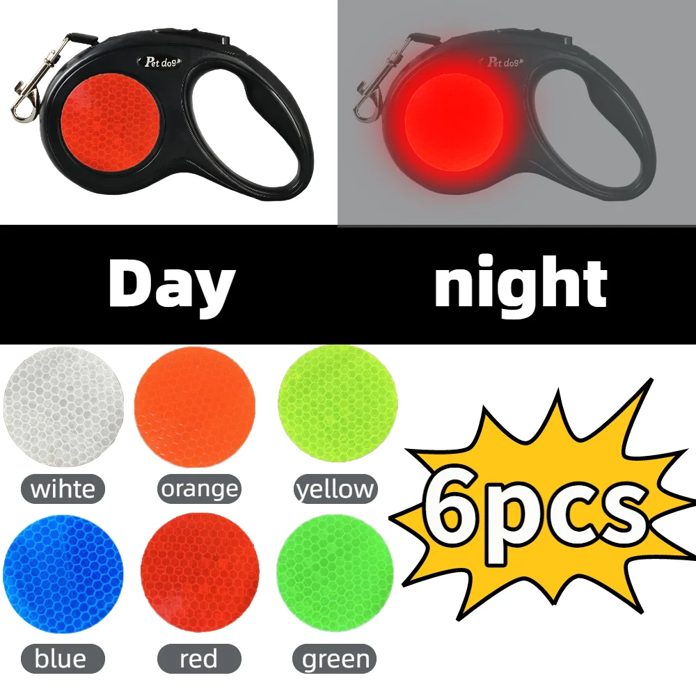 Correa larga para perros pequeños y grandes, gatos, nailon para mascotas, cuerda de tracción de plomo fuerte retráctil automática, suministros para Chihuahua Labrador - imagen 3