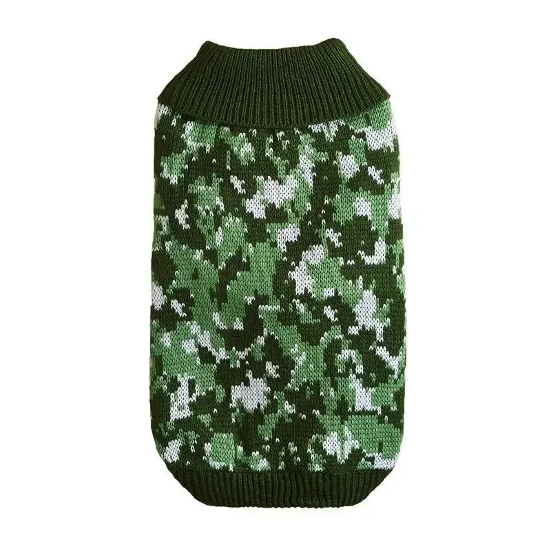 Ropa para mascotas diseño de solapa de camuflaje cómodo alta elasticidad Otoño Invierno nuevo estilo oso perro gato - imagen 4