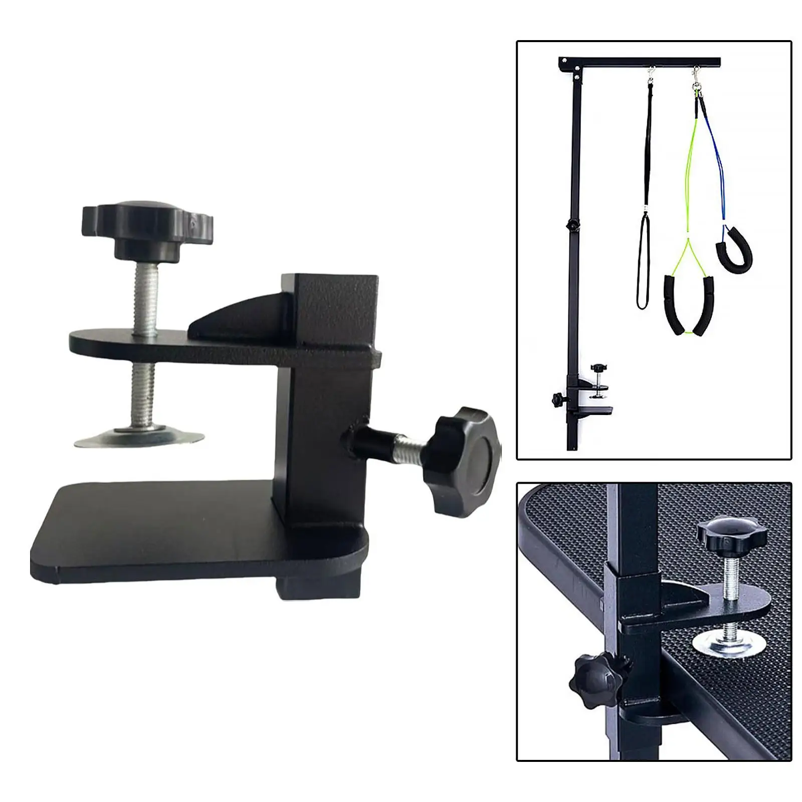 Pet Grooming Table Clamp Holder for Small Medium Dogs Indoor Hair Trimming