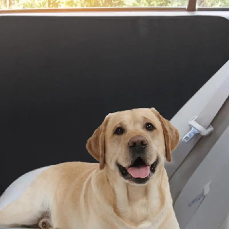 Protector de puerta de vehículo para perros, Protector de puerta de perro Oxford 600D, antiarañazos, impermeable, 2 piezas, Protector de coche para perros, antideslizante lateral - imagen 4