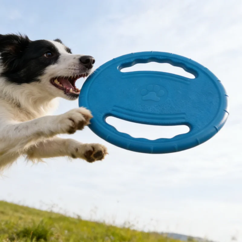 Disco volador masticable indestructible para perros mini entrenamiento - imagen 3