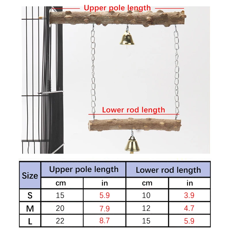 Juguete de madera natural para loro – afila pico y fortalece garras - imagen 5