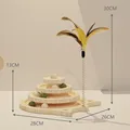 Three tier turntable