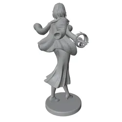 Kit figura guerrera anime 3D resina sin pintar ensamblar – no mascotas