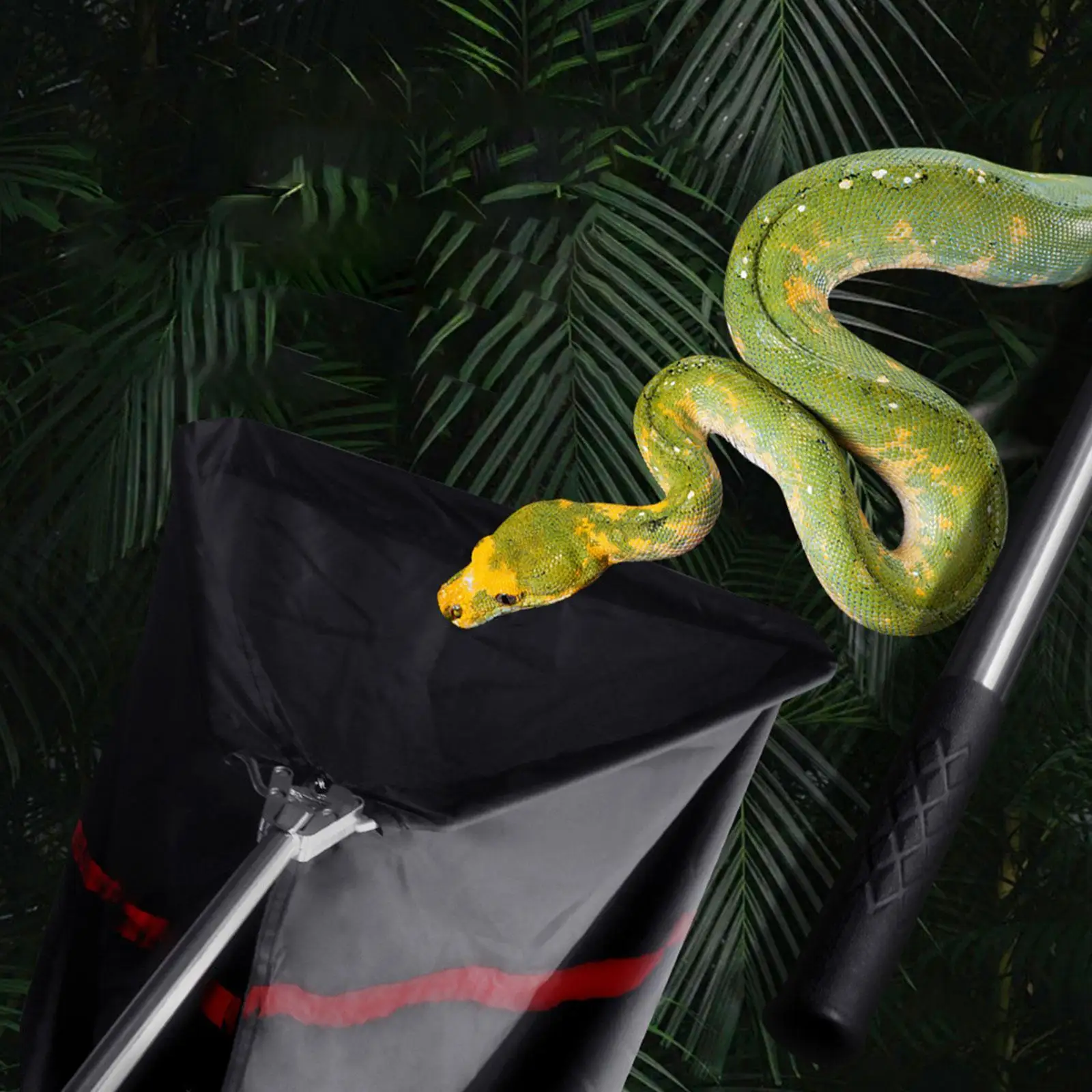 Snake Catcher Net Foldable Reptile Catching Equipment for Capturing Removing