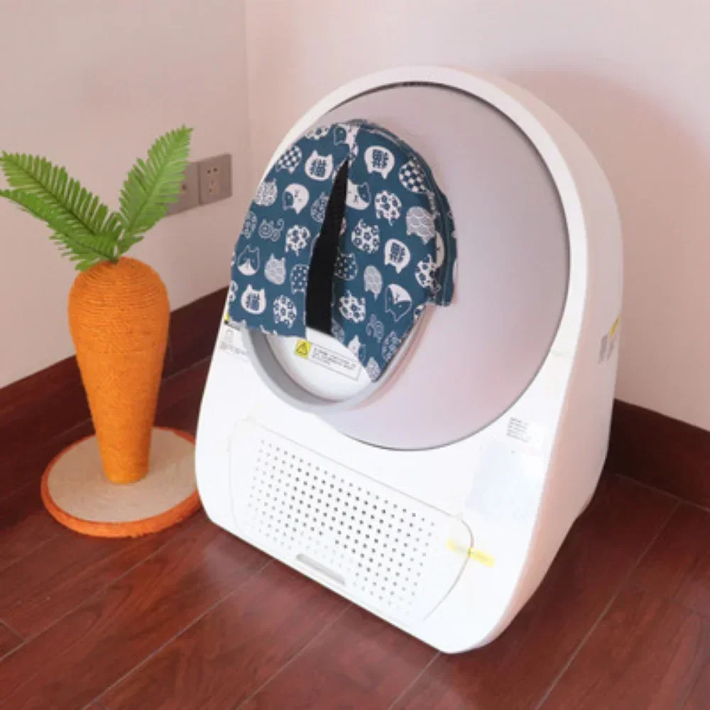 Lavabo para gatos, cortina de puerta a prueba de olores y polvo, cortinas a juego para Catlink, caja de arena automática para gatos, productos para mascotas - imagen 2