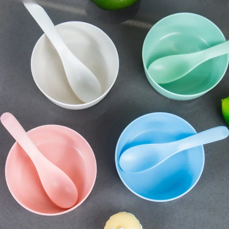 Cuencos de cereales reutilizables irrompibles, cuencos de paja de trigo, cuenco ligero para fideos, sopa, aperitivos, ensalada, fruta, herramientas de cocina, 1 Uds. - imagen 3