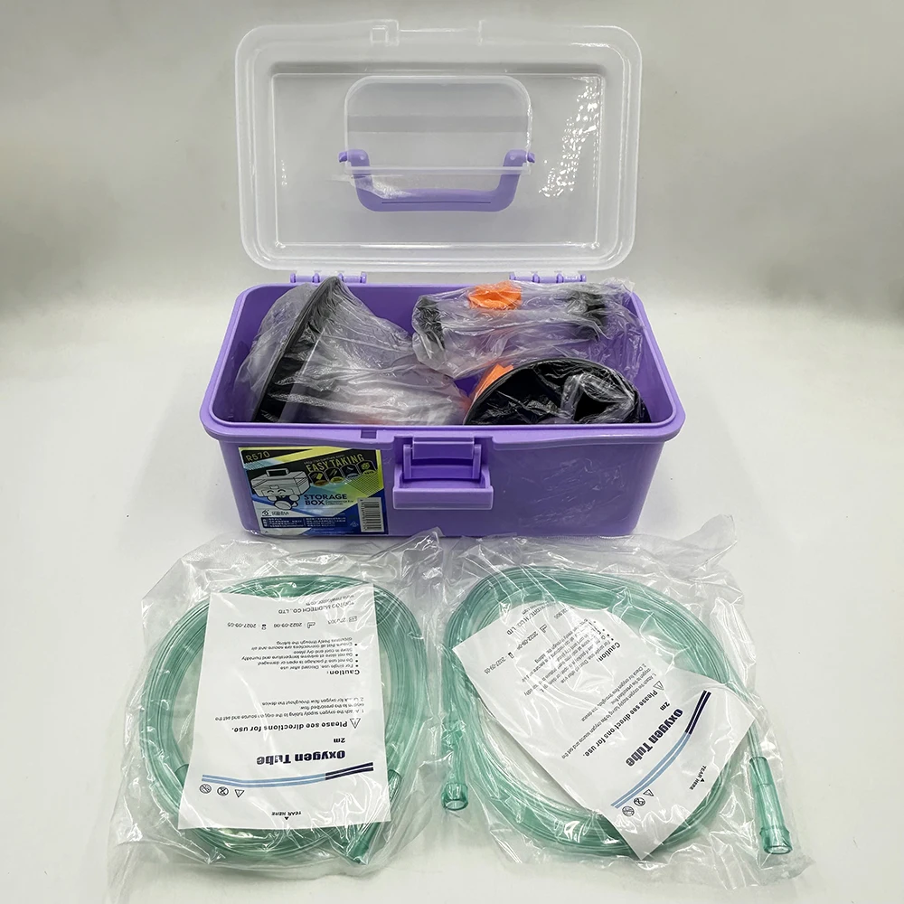 NO.1-NO.5 Kit de máscara de oxígeno para perros y gatos, máscara atomizadora de inhalación de oxígeno para animales, suministros clínicos, sala de cuidado de mascotas - imagen 4