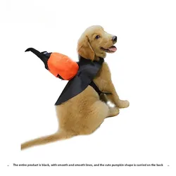 Disfraz Halloween calabaza para perros y gatos