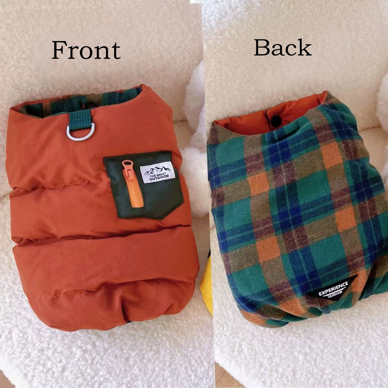 Chaqueta de forro polar para perros Dachshund – Abrigo de invierno - imagen 5