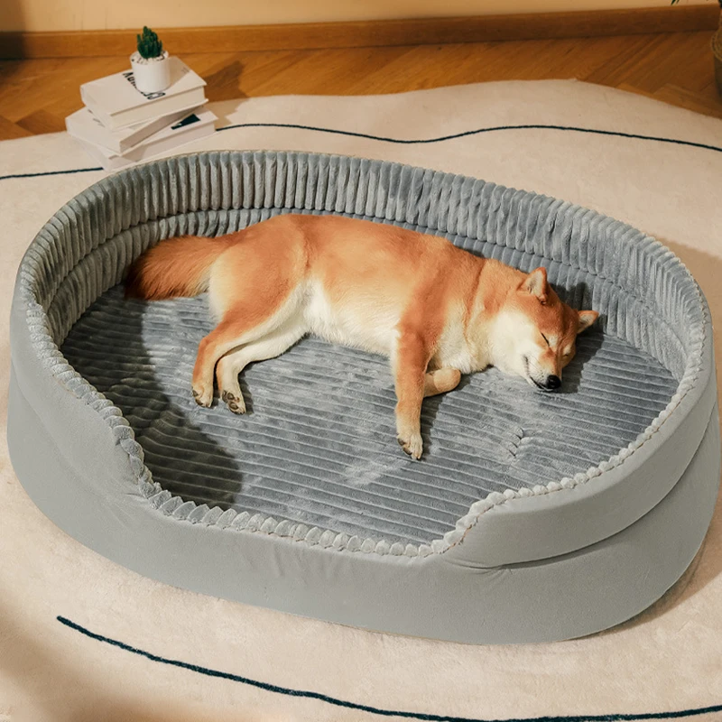 BOOTEELY, cama grande para perros Golden Retriever para todas las estaciones, estera grande para dormir de Corgi de verano, estera para perros - imagen 2