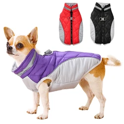 Chaqueta de invierno para perros pequeños - impermeable y reflectante