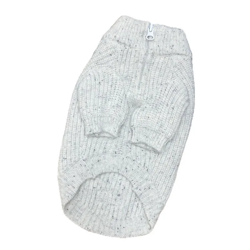 Suéter de cuello alto para mascotas, suéter con Base para gatos Schnauzer, ropa gruesa y cálida para perros pequeños, ropa para cachorros, otoño e invierno - imagen 5