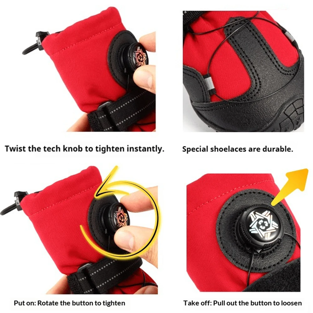 Botas senderismo con dial para perros medianos y grandes - imagen 3