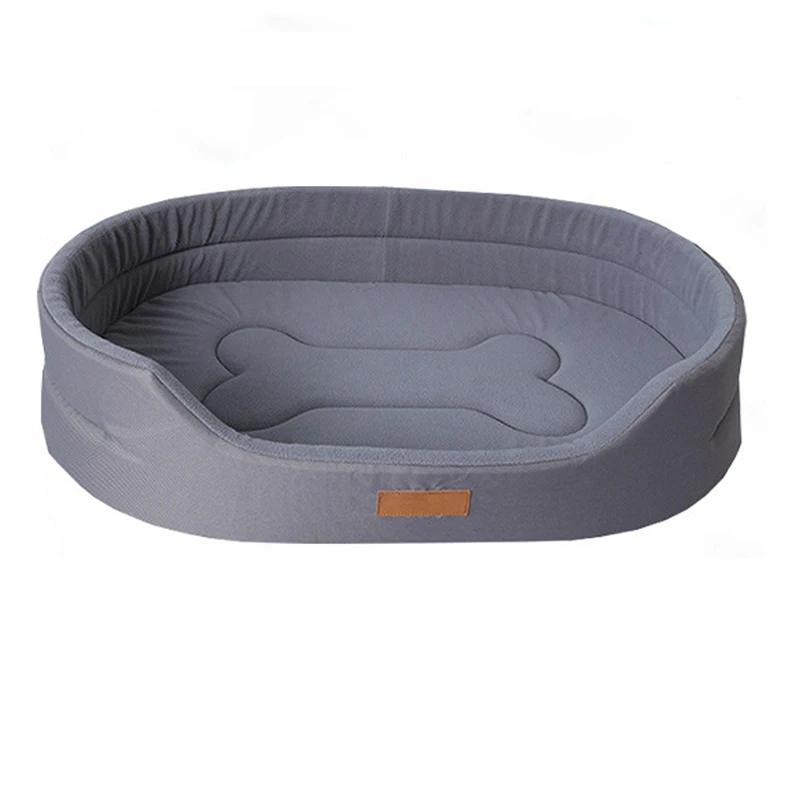 Cama reversible para perro con forro polar y base impermeable - imagen 3